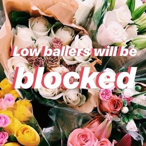 I block low ballers and obnoxious counter offering ☕️☕️